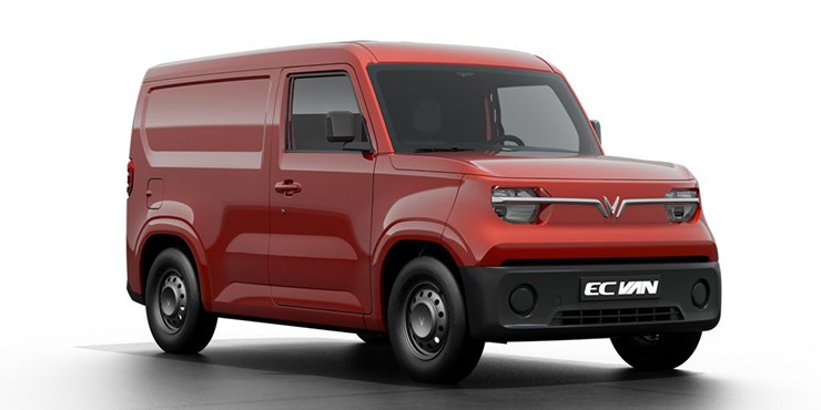 VinFast EC Van lộ ảnh khoang nội thất, có màn hình sau vô-lăng - 4