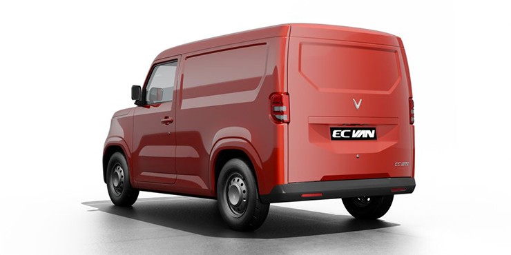 VinFast EC Van lộ ảnh khoang nội thất, có màn hình sau vô-lăng - 5