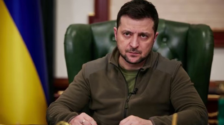 Tổng thống Ukraine Volodymyr Zelensky. Ảnh: Ukrainska Pravda.