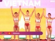 4 nữ VĐV điền kinh Việt Nam đua 