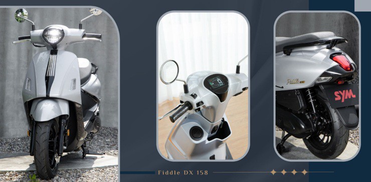 Ra mắt SYM Fiddle DX 158 2025 đẹp tựa Vespa, trang bị vượt mặt SH160i - 2
