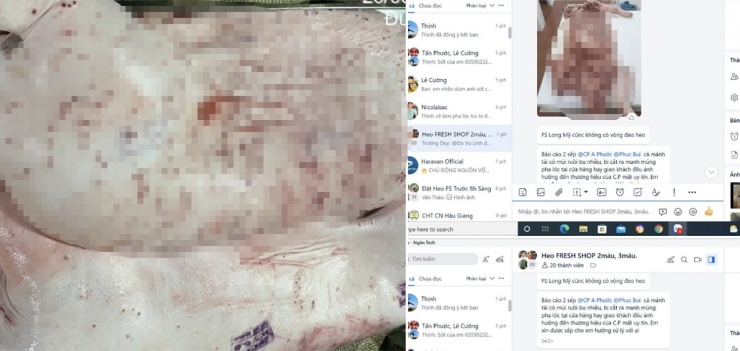 Bài viết 'tố' trên mạng xã hội có tốc độ lan truyền chóng mặt. Ảnh chụp màn hình
