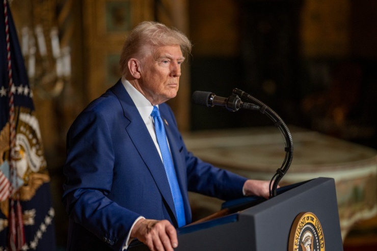  Tổng thống Mỹ Donald Trump. Ảnh:  WHITE HOUSE/X 