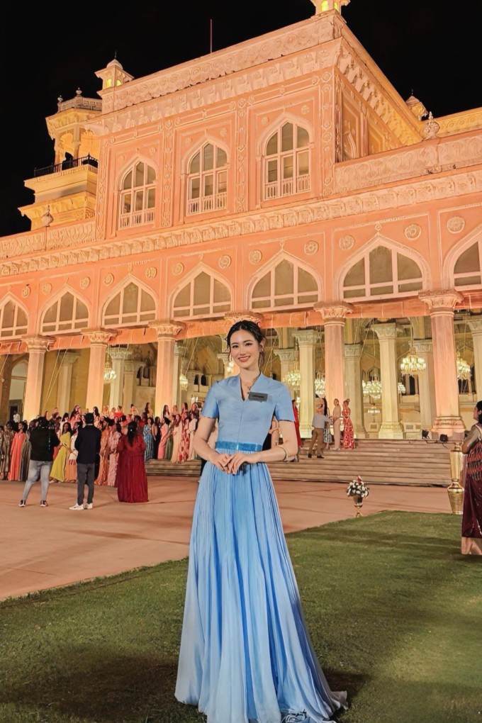 Ý Nhi tham quan nhiều danh thắng Ấn Độ khi tham gia Miss World - 5