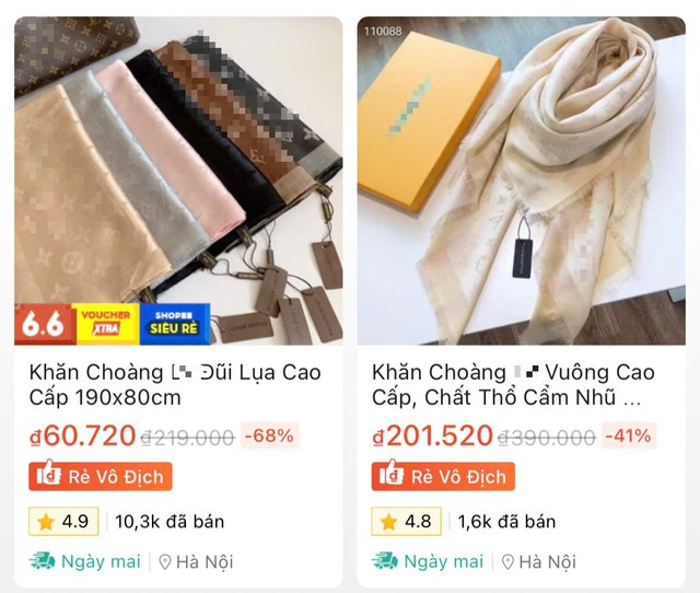 Hàng giả, hàng nhái tràn lan trên chợ mạng, người bán coi chừng sẽ bị truy cứu trách nhiệm hình sự - 1