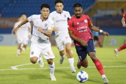Video bóng đá Bình Dương - Công an Hà Nội:  " Mưa "  bàn thắng trong hiệp 2 (V-League)