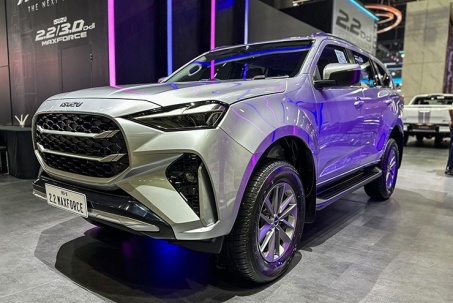 Isuzu Mu-X mới chốt ngày ra mắt tại Việt Nam