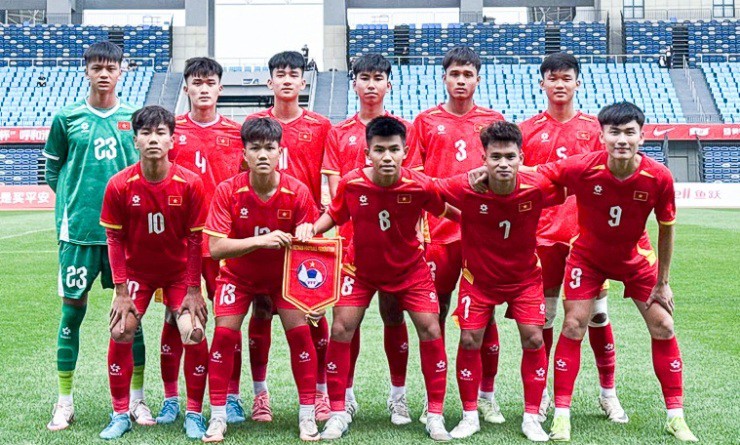 U16 Việt Nam nỗ lực trước U16 Trung Quốc