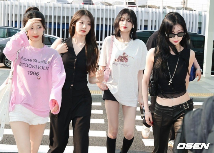 Em gái BlackPink đổ bộ sân bay Tân Sơn Nhất đêm khuya - 13