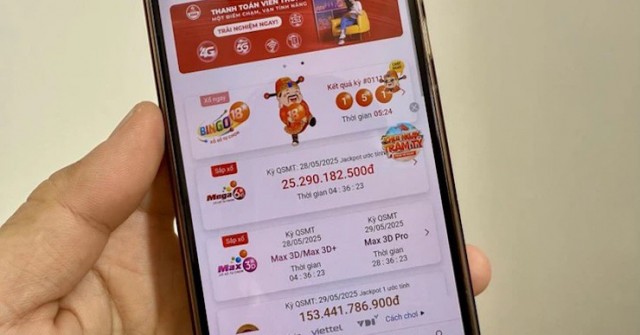 Thuê bao Mobi, Vina, Viettel sắp mua được vé số Lotto 5/35 độc, lạ Việt Nam