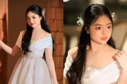 Con gái siêu mẫu Thuý Hạnh  " lột xác "  thành thiếu nữ xinh đẹp