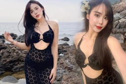 Hot girl Lào "nói tiếng Việt như gió" diện bikini nóng bỏng