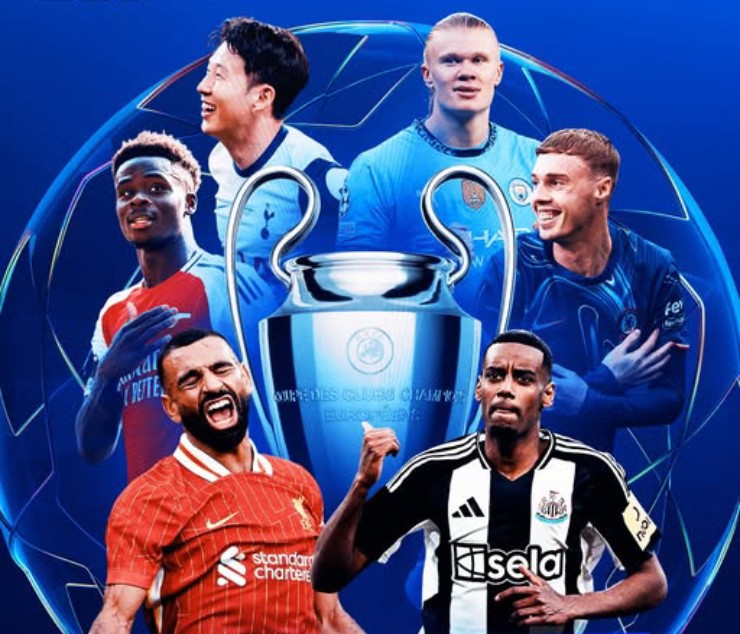 6 đội Ngoại hạng Anh giành vé dự Champions League mùa tới