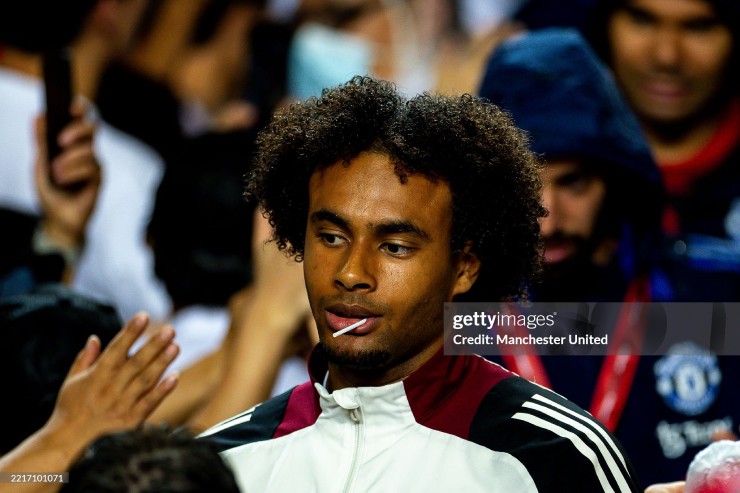 Trong số 3 tiền đạo của MU, Joshua Zirkzee không thi đấu phút nào. Có vẻ như cầu thủ người Hà Lan vẫn đang chấn thương