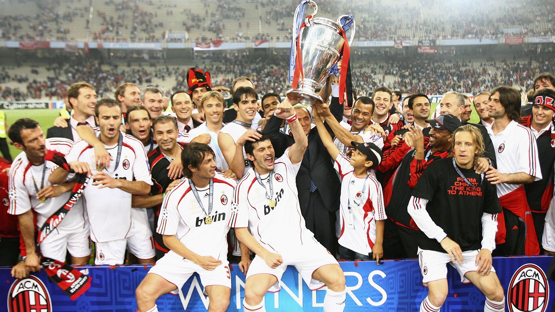 Champions League 2007, lần gần nhất AC Milan vô địch