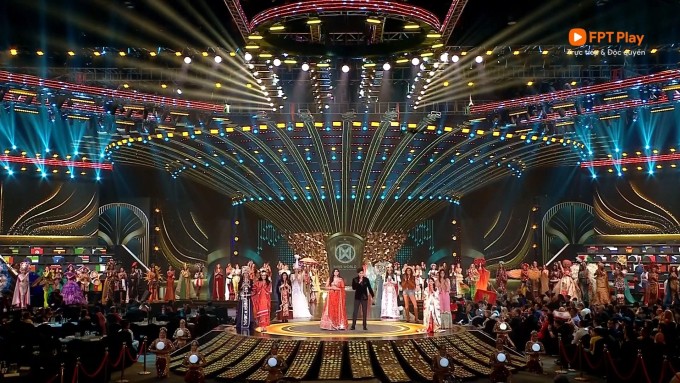 Sân khấu chung kết Miss World 2025.