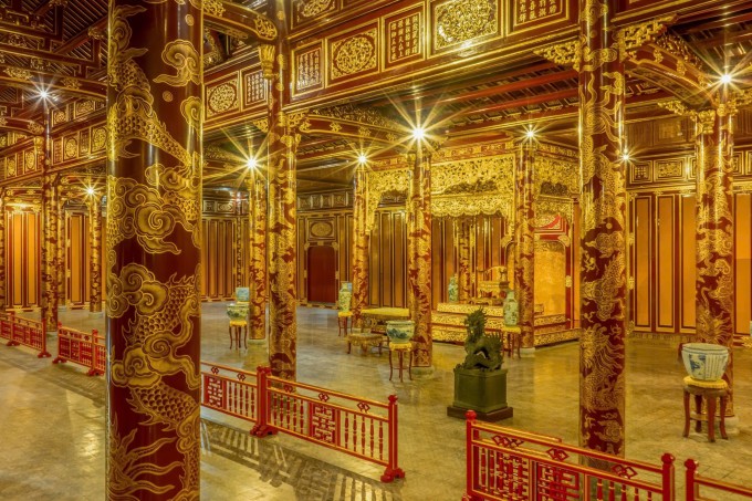 Điện Thái Hòa khánh thành trùng tu tháng 11/2024. Ảnh: Võ Thạnh