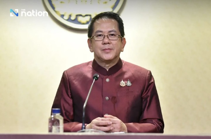 Người phát ngôn của chính phủ Thái Lan Jirayu Huangsap. Ảnh: Nation Thailand