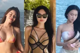 Dàn vợ cầu thủ Việt Nam diện bikini đẹp nhất