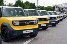 Giá xe VinFast VF 3 niêm yết và lăn bánh tháng 6/2025