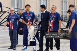 Trực tiếp PSG ăn mừng Cúp C1: Tổng thống Macron gửi lời cảm ơn tới dàn sao PSG