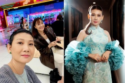 Mẹ chồng Hồng Diễm trên phim có đời thực trẻ đẹp ở tuổi 50 nhờ một thói quen buổi sáng