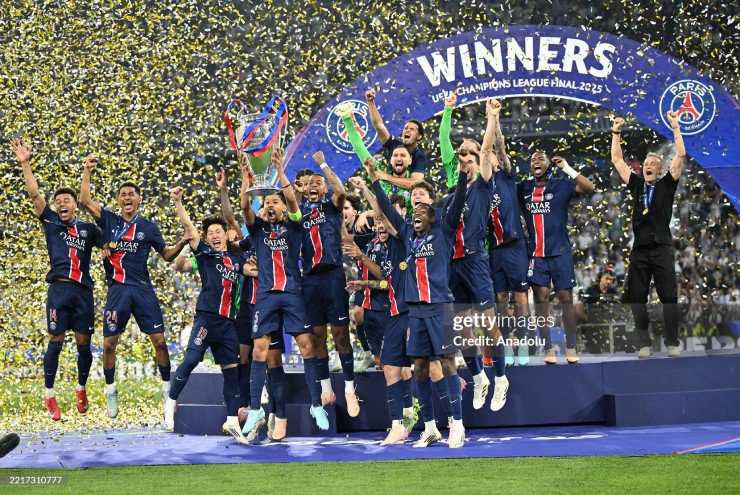 PSG lần đầu tiên đội bóng này vô địch Champions League
