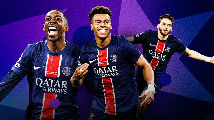 Doue, Dembele và dàn sao giúp PSG đi vào lịch sử với danh hiệu Champions League đầu tiên