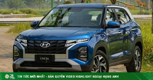 Giá xe Hyundai Creta lăn bánh kèm ưu đãi tháng 6/2025