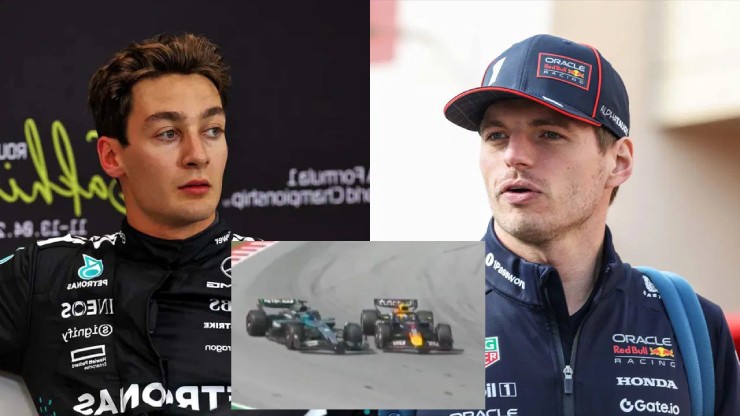 Verstappen bị phạt&nbsp;vì đâm vào xe của&nbsp;Russell