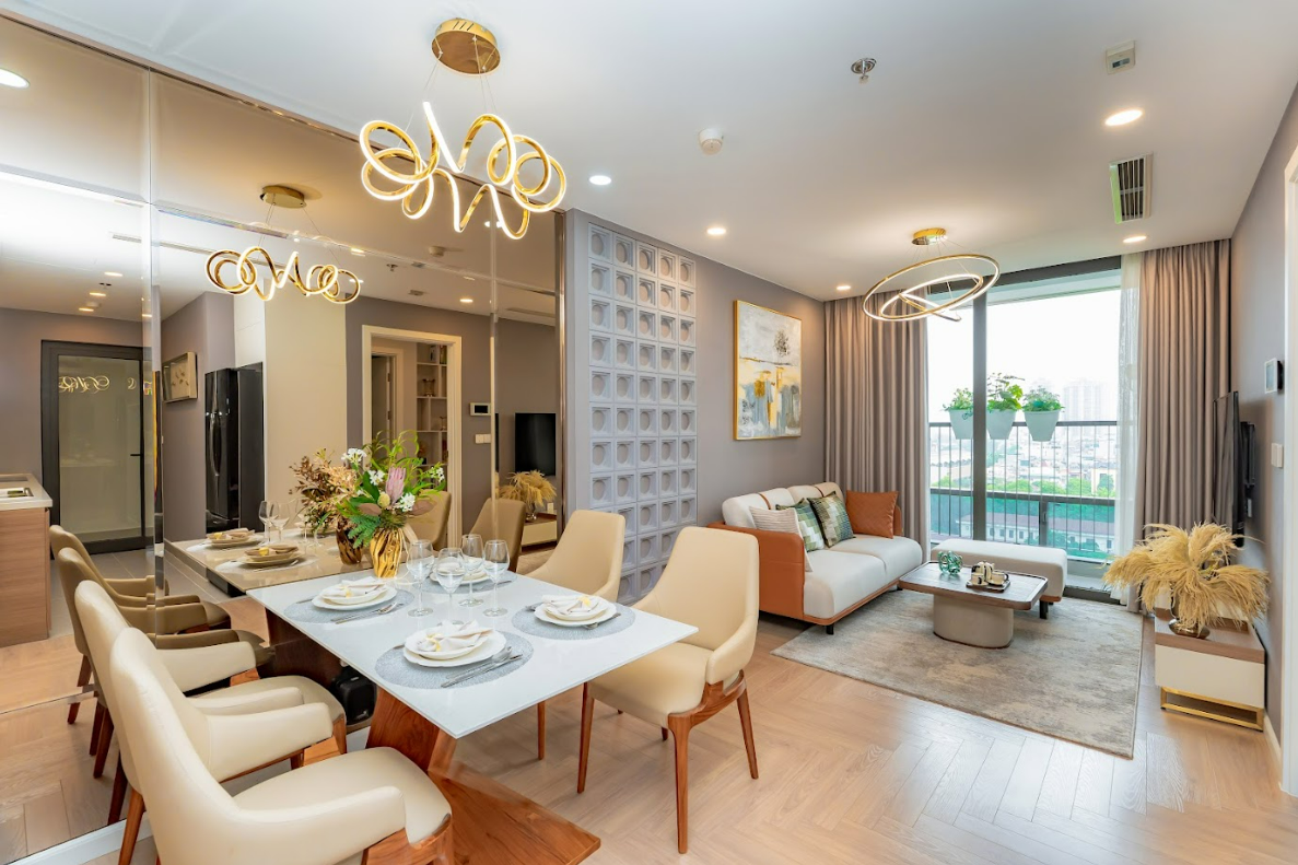 Các căn Business Suite có diện tích đa dạng, thiết kế đa công năng