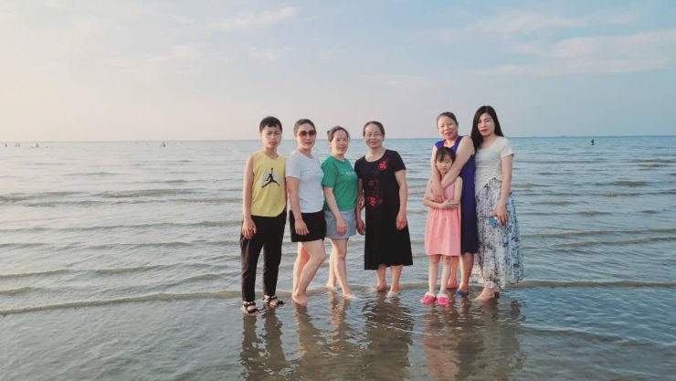 Gia đình 3 thế hệ rủ nhau đi xe máy vượt 250km tới Quảng Ninh, ngẫu hứng mà vui - 7