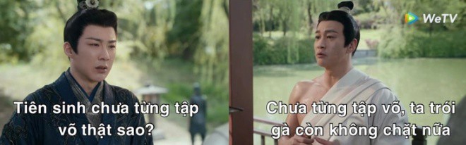 Chứng kiến body của tình địch, nam chính Ngụy Thiệu bàng hoàng.