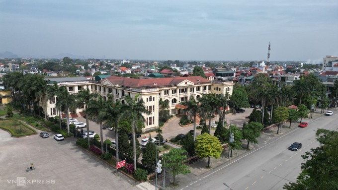 Trung tâm Hành chính tỉnh Hà Nam, tháng&nbsp;4/2025. Ảnh: Lê Hoàng