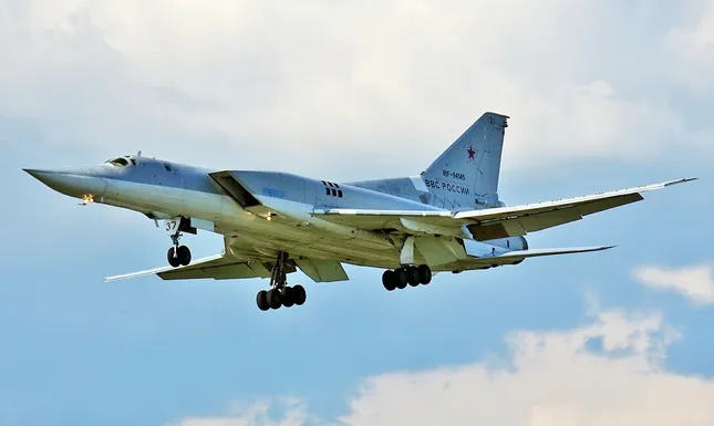 Máy bay ném bom chiến lược TU-22M3 của Nga. Ảnh: Wikipedia.
