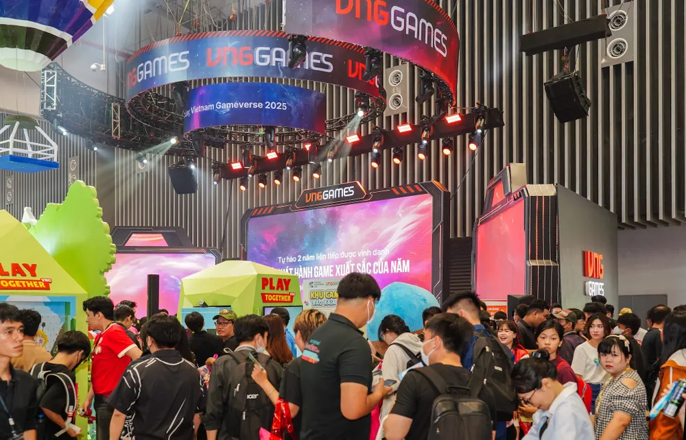 Vietnam GameVerse 2025 trở lại với quy mô lớn hơn đáng kể năm ngoái. Ảnh: TIỂU MINH