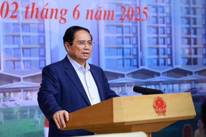 Thủ tướng Phạm Minh Chính phát biểu chỉ đạo tại hội nghị. Ảnh: Nhật Bắc