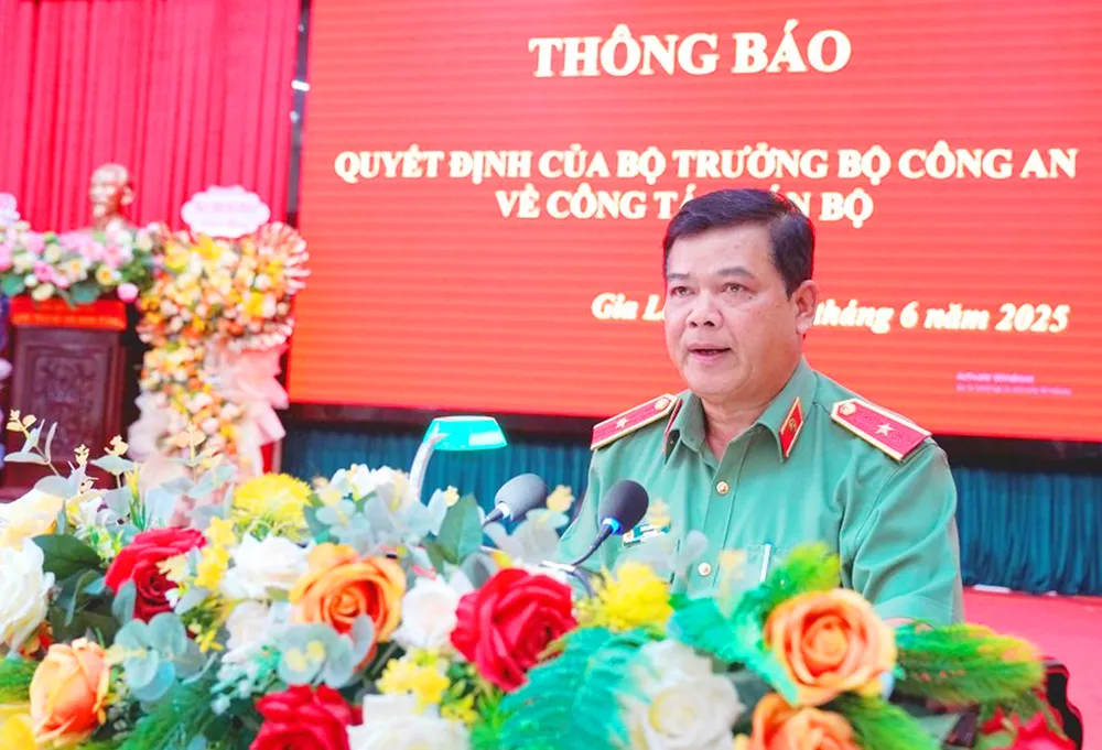 Thiếu tướng Rah Lan Lâm.