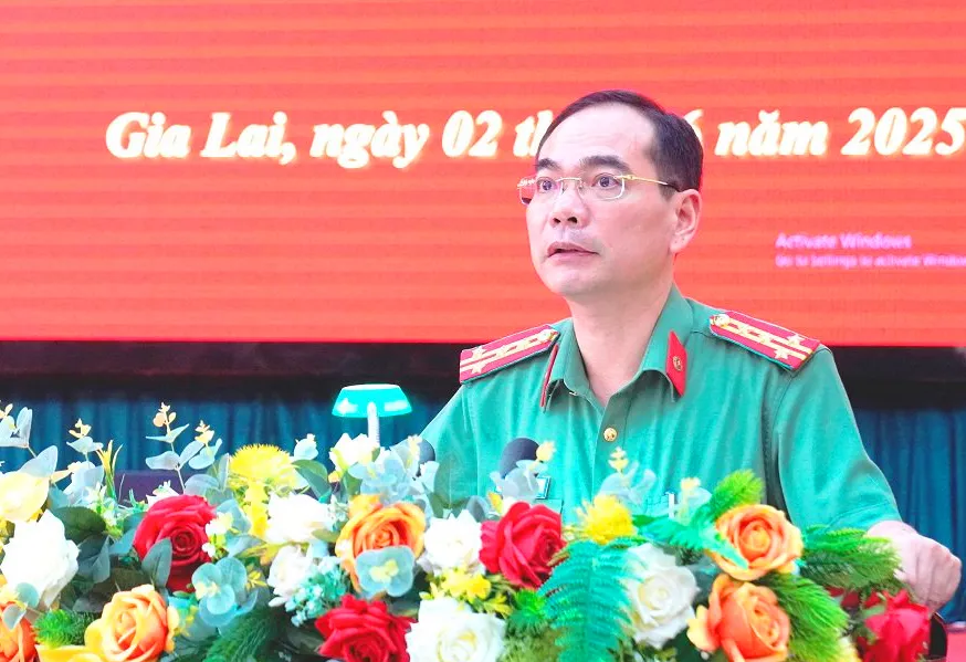 Đại tá Phạm Hữu Trường, Phó Giám đốc Công an tỉnh phụ trách Công an tỉnh từ ngày 1-6-2025 cho đến khi có Giám đốc Công an tỉnh Gia Lai.