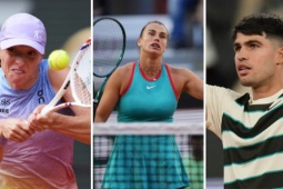 Alcaraz lập vô số kỷ lục mới, vinh danh phong độ Swiatek ở Roland Garros