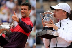 Djokovic và Swiatek bất ngờ tụt hạng, Draper vào top 4 (Bảng xếp hạng tennis 2/6)