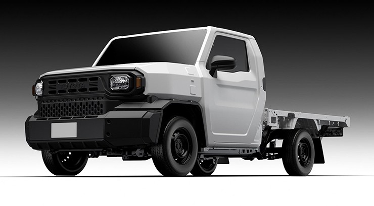 Toyota Land Cruiser FJ sử dụng khung gầm rời tương tự Hilux Champ.