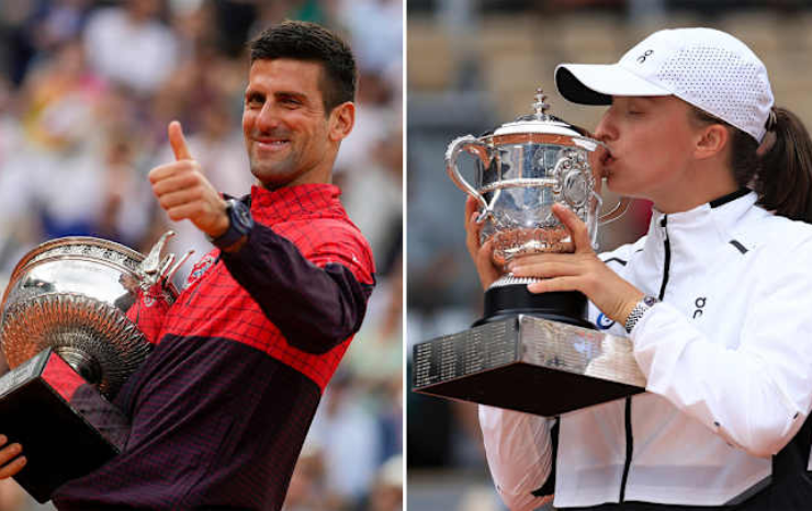Djokovic và Swiatek đang chơi tốt, nhưng họ cần làm tốt hơn để không bị rớt hạng sau Roland Garros 2025