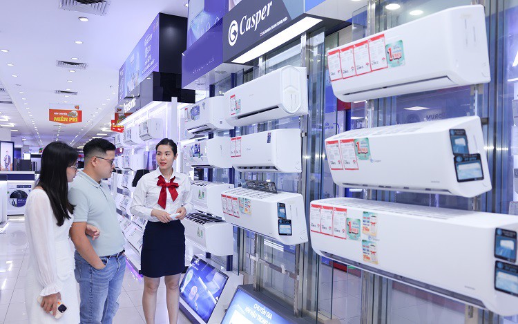Điều hoà trưng bày thường không được cắm điện hay sử dụng trong suốt thời gian trưng bày. (Ảnh minh hoạ)