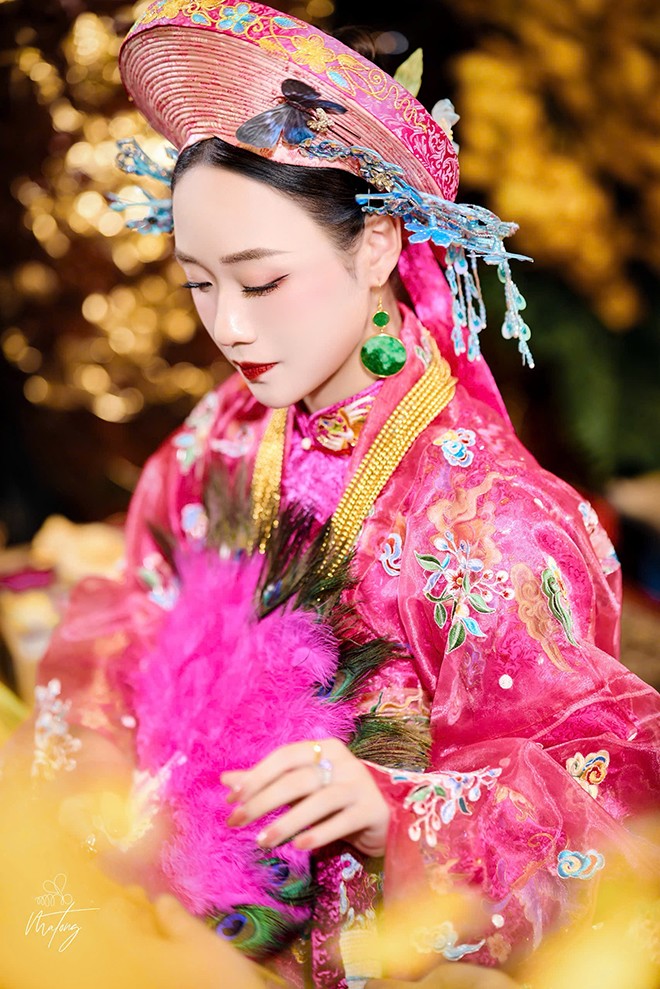 Hình ảnh thực hành giá hầu của Quỳnh Anh