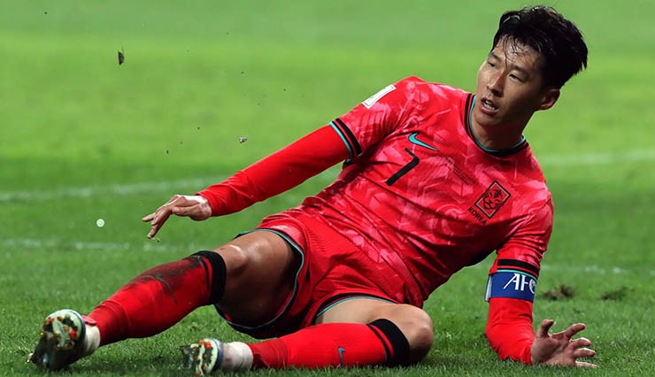 Son Heung Min không có thể trạng tốt