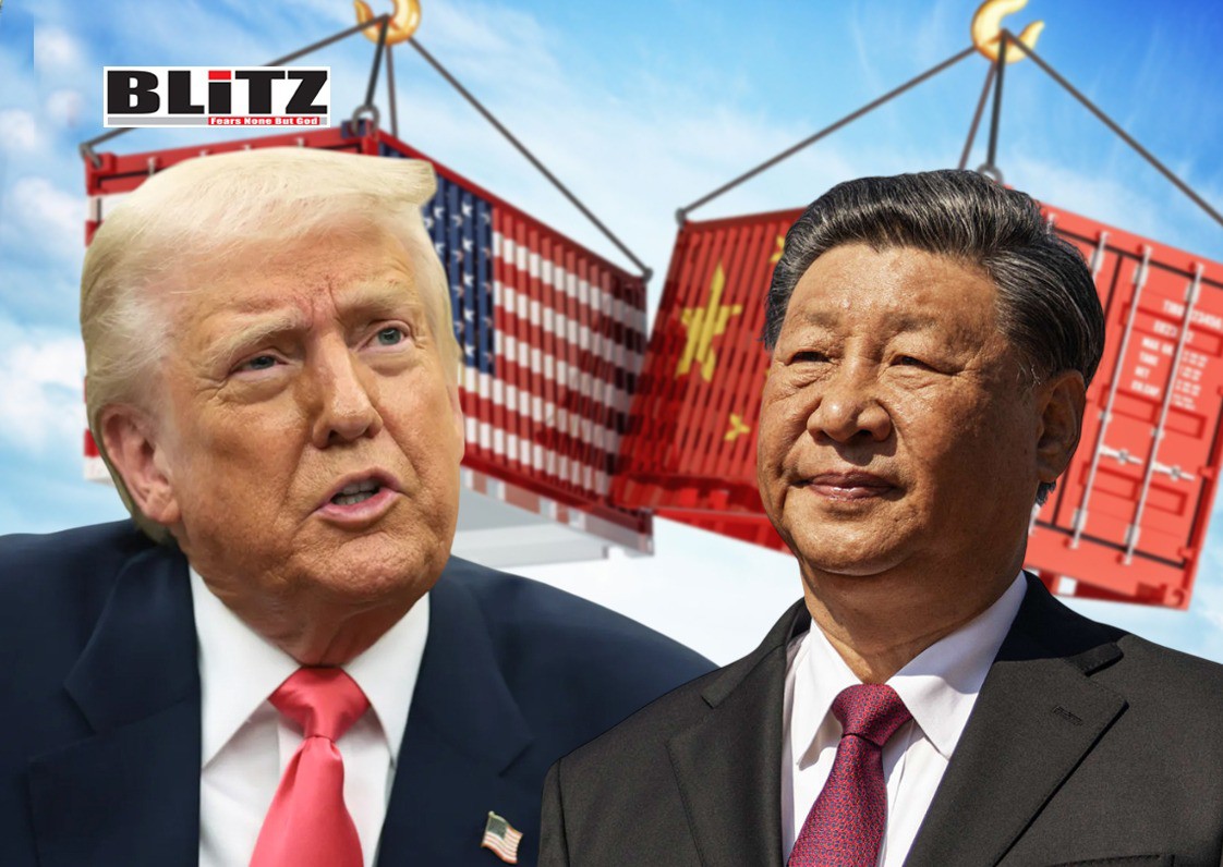 Căng thẳng thương mại Mỹ - Trung có dấu hiệu leo thang trở lại. Ảnh: Blitz