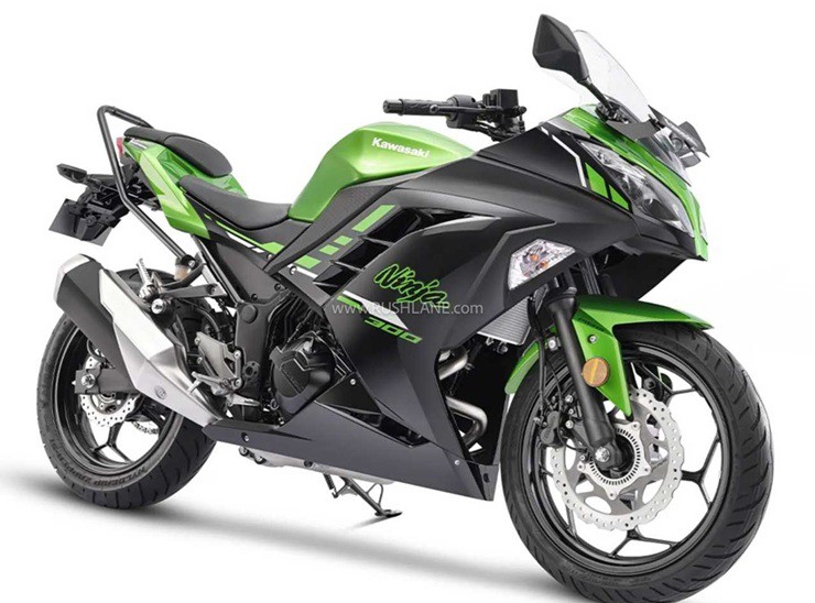 Kawasaki Ninja 300 2025 trình làng: Diện mạo 