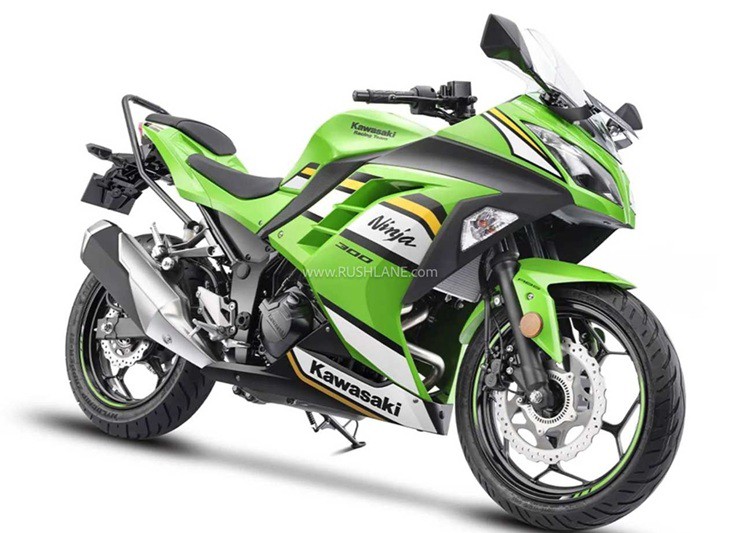 Kawasaki Ninja 300 2025 trình làng: Diện mạo 