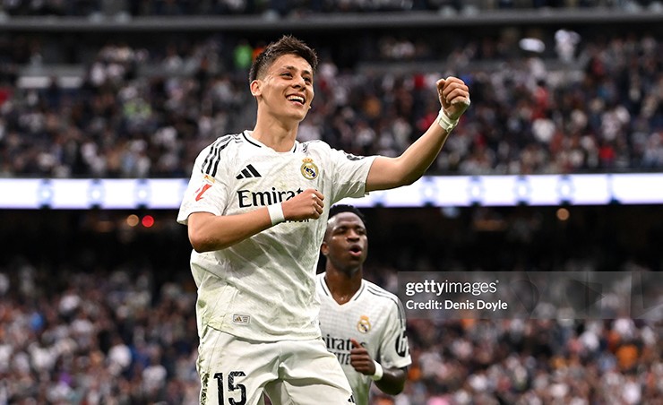 Guler thi đấu quá thăng hoa trong màu áo Real Madrid